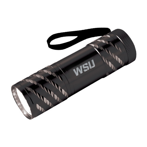 Astro Black Flashlight-WSU Engraved