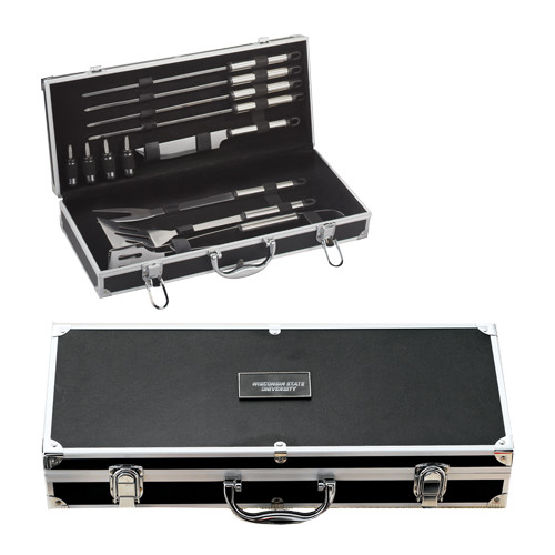 Grill Master Set-Athletic Wordmark Engraved