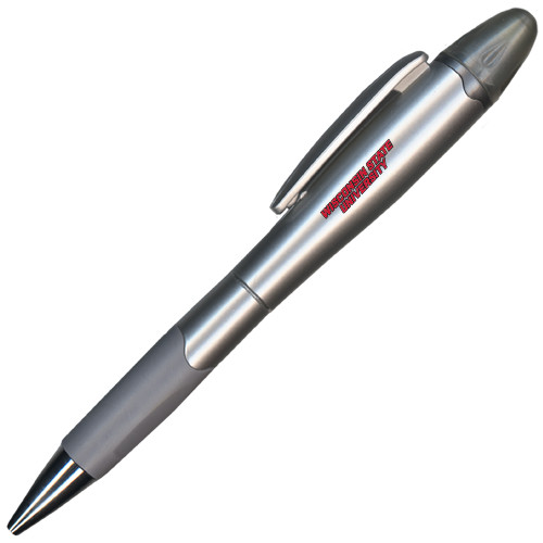 Silver/Silver Blossom Pen/Highlighter-Athletic Wordmark