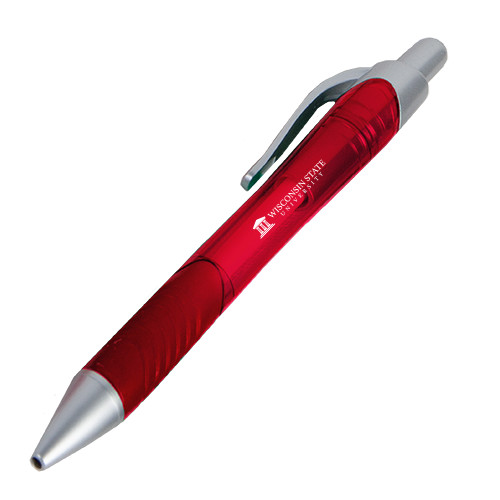Metallic Mykonos Red Pen-University Wordmark
