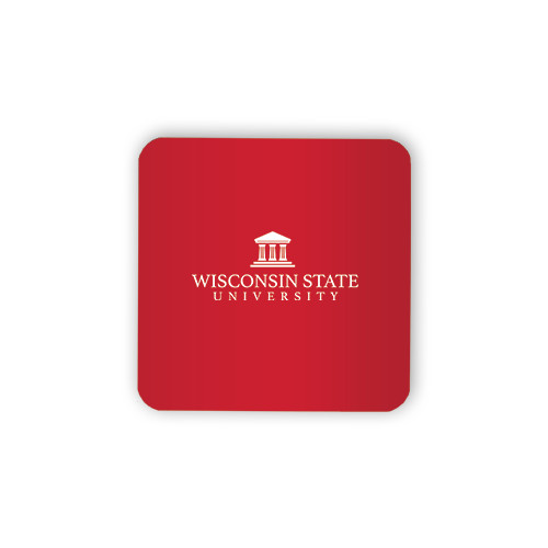 Hardboard Coaster w/Cork Backing-University Mark