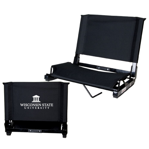 Stadium Chair Black-University Mark