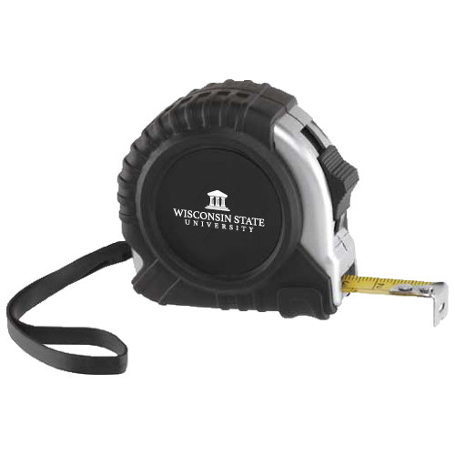 Journeyman Locking 10 Ft. Silver Tape Measure-University Mark