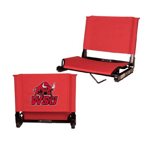 Stadium Chair Red-Official Logo
