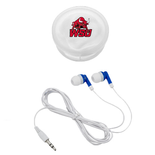 Ear Buds in White Case-Official Logo