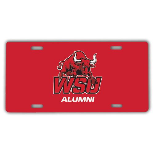 License Plate-Alumni