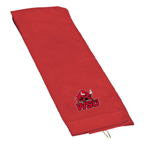Red Golf Towel-Official Logo
