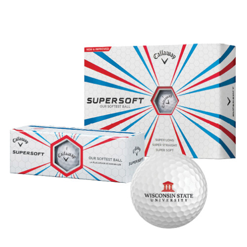 Callaway Supersoft Golf Balls 12/pkg-University Mark