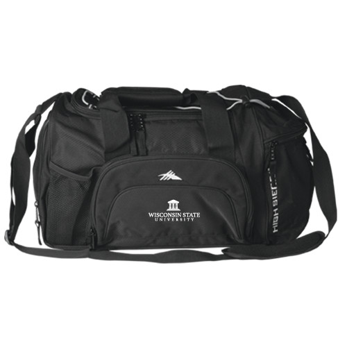 High Sierra Black Switch Blade Duffel-University Mark
