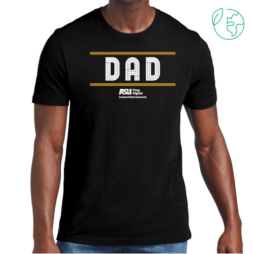  Allmade Black Organic Cotton Tee - ASU Prep Digital Dad