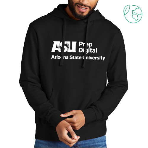  Allmade Black Organic French Terry Pullover Hoodie - ASU Prep Digital