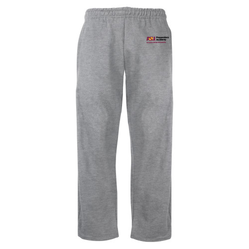  Grey Fleece Open Bottom Pant - ASU Preparatory Academy