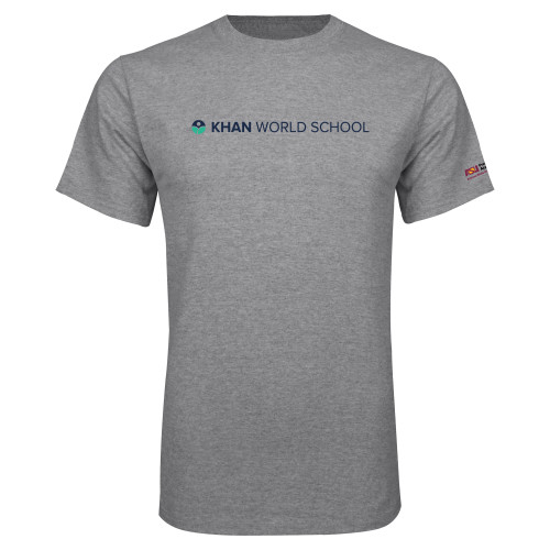  Grey T Shirt - Khan World School - ASU Preparatory Academy