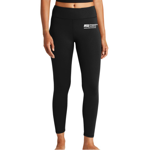  Womens Black Performance Legging - ASU Preparatory Academy