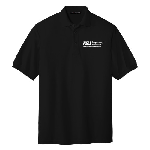  Black Silk Touch Polo - ASU Preparatory Academy
