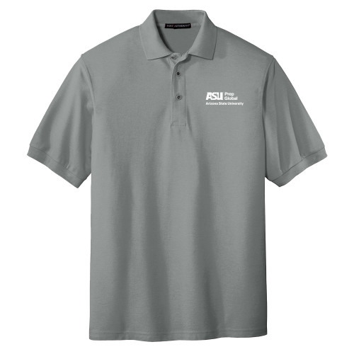  Cool Grey Silk Touch Polo - ASU Prep Global