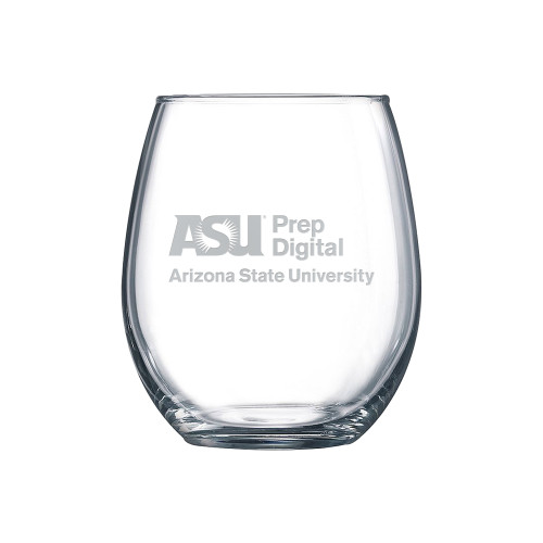 Libbey Stemless Glass 17oz - ASU Prep Digital Engraved