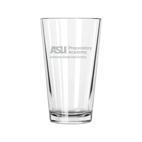  Libbey Glass 16oz - ASU Preparatory Academy Engraved
