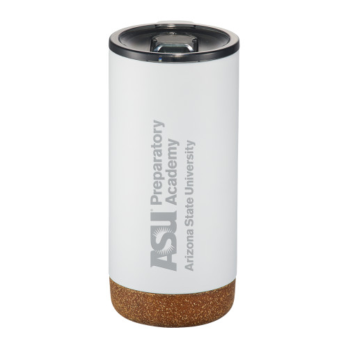  Valhalla Vacuum Insulated White Tumbler 16oz - ASU Preparatory Academy Engraved