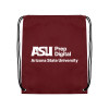 Thumbnail image for  Maroon Drawstring Backpack