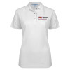 Thumbnail image for  Womens Silk Touch White Pique Polo