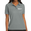 Thumbnail image for  Womens Silk Touch Cool Grey Pique Polo