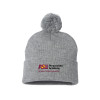 Thumbnail image for  Sportsman Heather Grey Pom Pom Cuffed Beanie