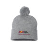 Thumbnail image for  Sportsman Heather Grey Pom Pom Cuffed Beanie