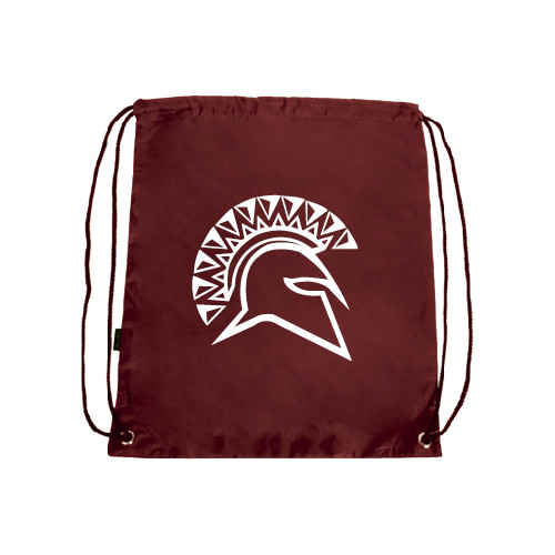  Maroon Drawstring Backpack - Official Logo