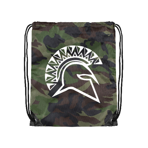  Camo Drawstring Backpack - Official Logo