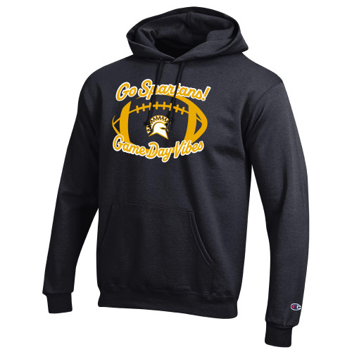  Champion Black Fleece Hoodie - STAC - Game Day Vibes