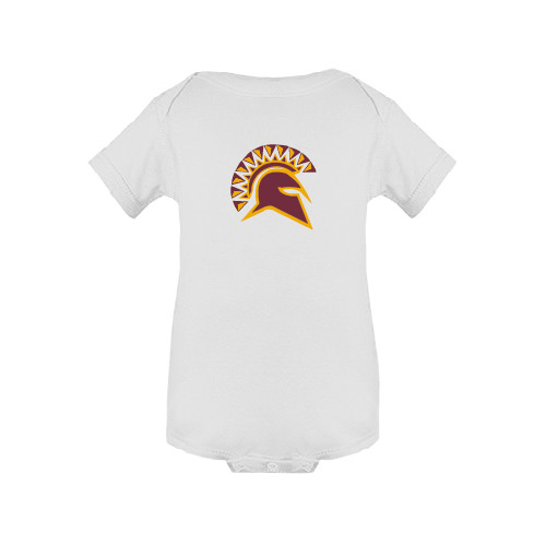  White Infant Onesie - Official Logo