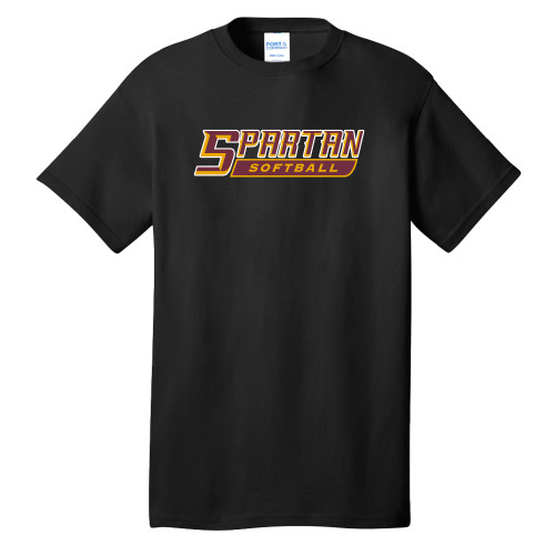  Extended Black T Shirt - Softball