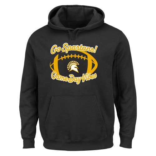  Extended Black Hoodie - STAC - Game Day Vibes