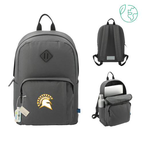  Repreve Ocean Charcoal Everyday Computer Backpack - Official Logo