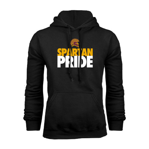  Black Fleece Hoodie - Spartan Pride