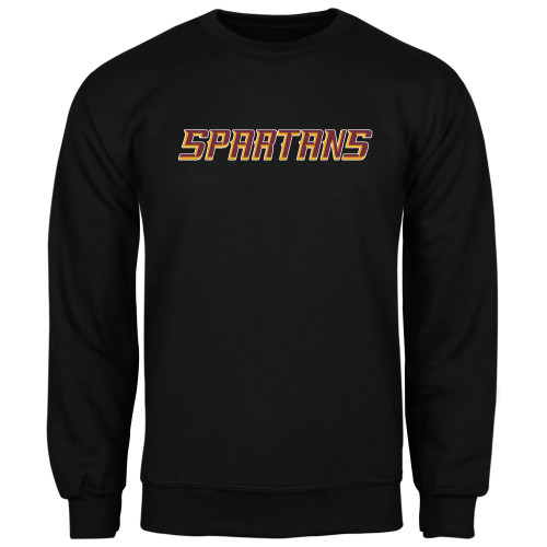  Black Fleece Crew - Spartans Word Mark