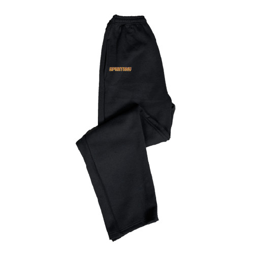  Black Fleece Open Bottom Pant - Spartans Word Mark
