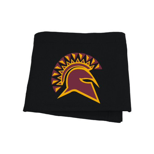  Black Sweatshirt Blanket - Official Logo