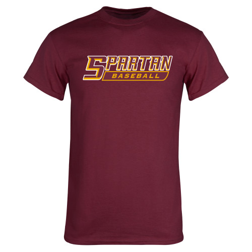  Maroon T Shirt - Baseball