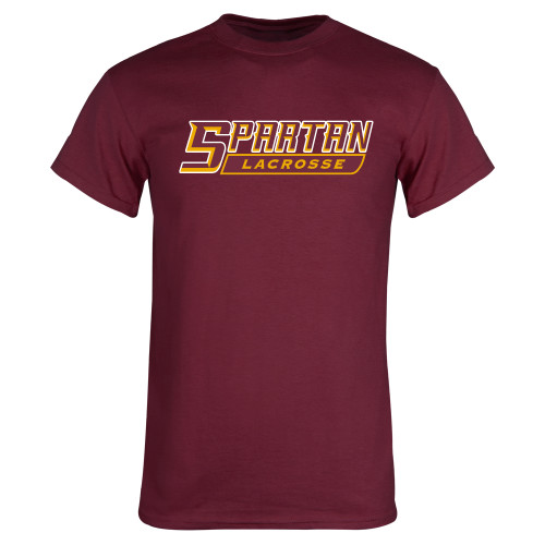  Maroon T Shirt - Lacrosse