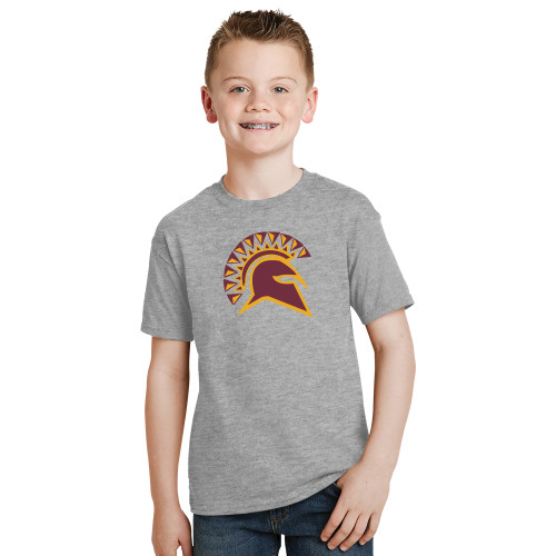  Youth Grey T-Shirt - Official Logo