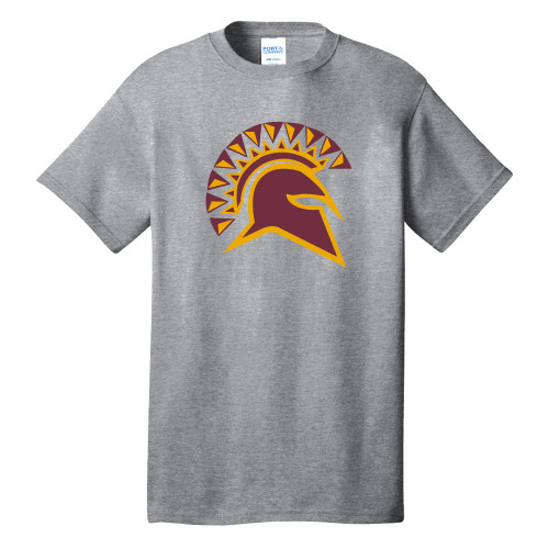  Extended Athletic Heather T Shirt - Official Logo