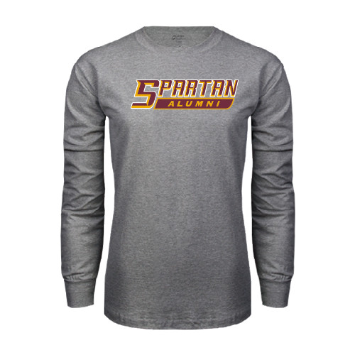  Grey Long Sleeve T Shirt - Alumni