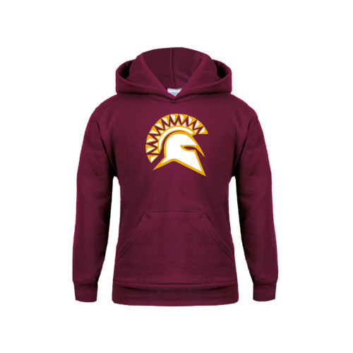  Youth Maroon Fleece Hoodie - Official Logo