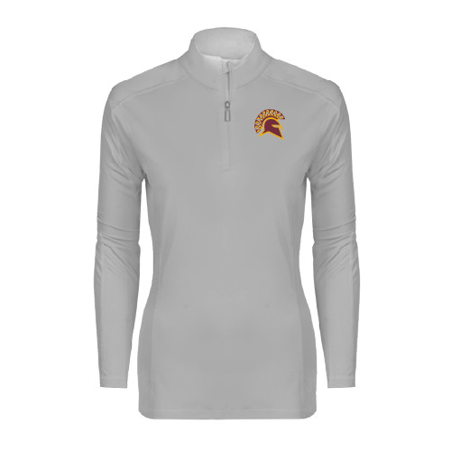  Syntrel Womens Platinum Interlock 1/4 Zip - Official Logo