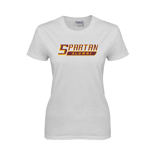 Main Image for  Womens White Short Sleeve Tee