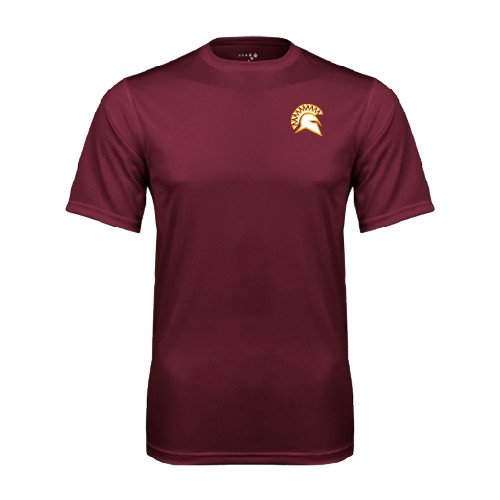  Maroon Performance Tee - Official Logo