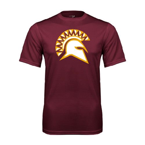  Maroon Performance Tee - Official Logo