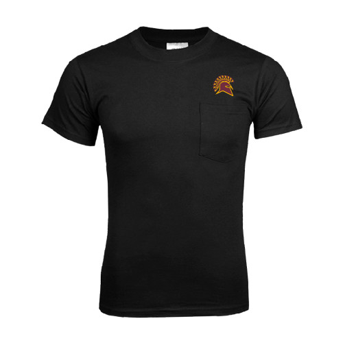  Black T Shirt w/Pocket - Official Logo